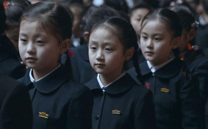 Школьники Северной Кореи  