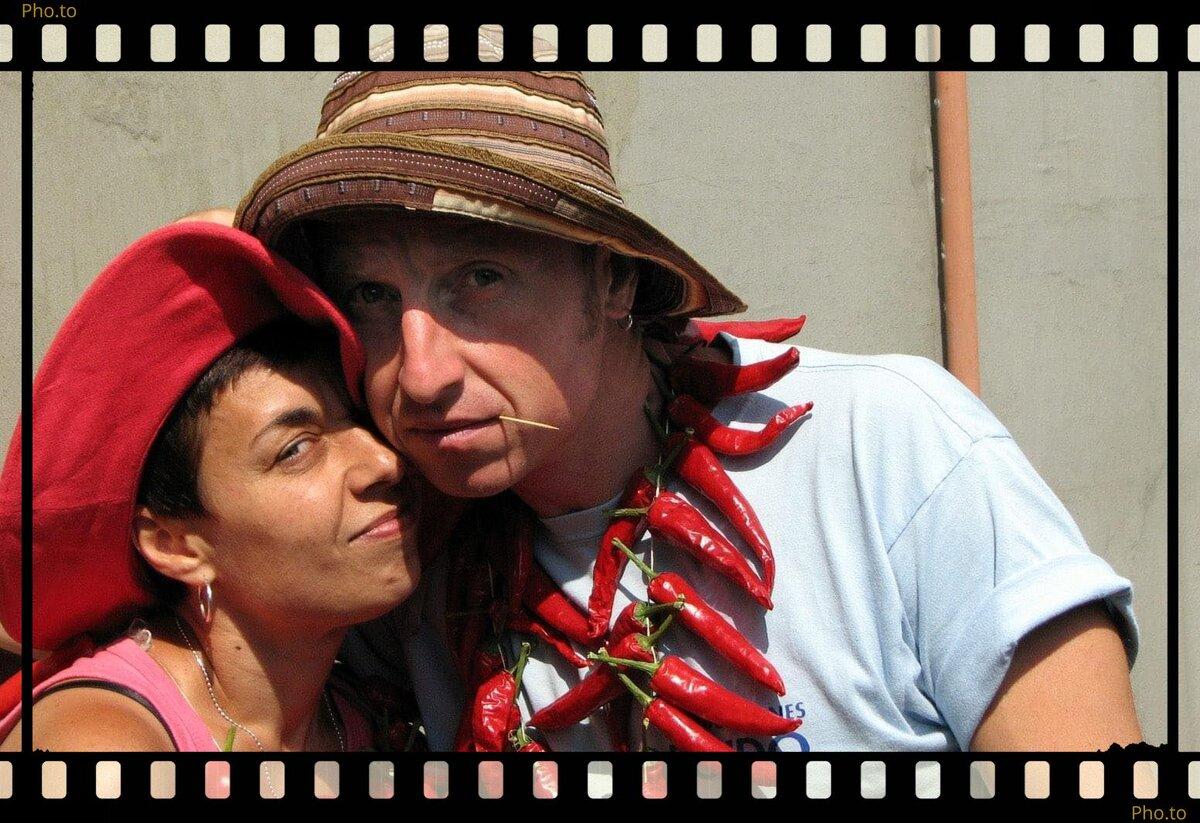Художница Джерих Анжела со своим супругом  ( Фото получено из свободного доступа )