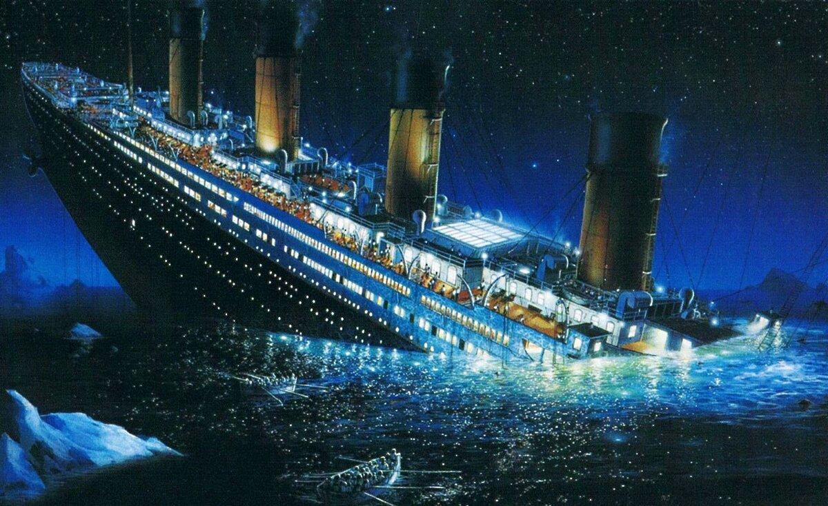  Титаник в своё время был крупнейшим кораблем в мире, но плавать смог не долго: его первое и единственное путешествие началось десятого апреля 1912 года и закончилось спустя четыре дня.-4