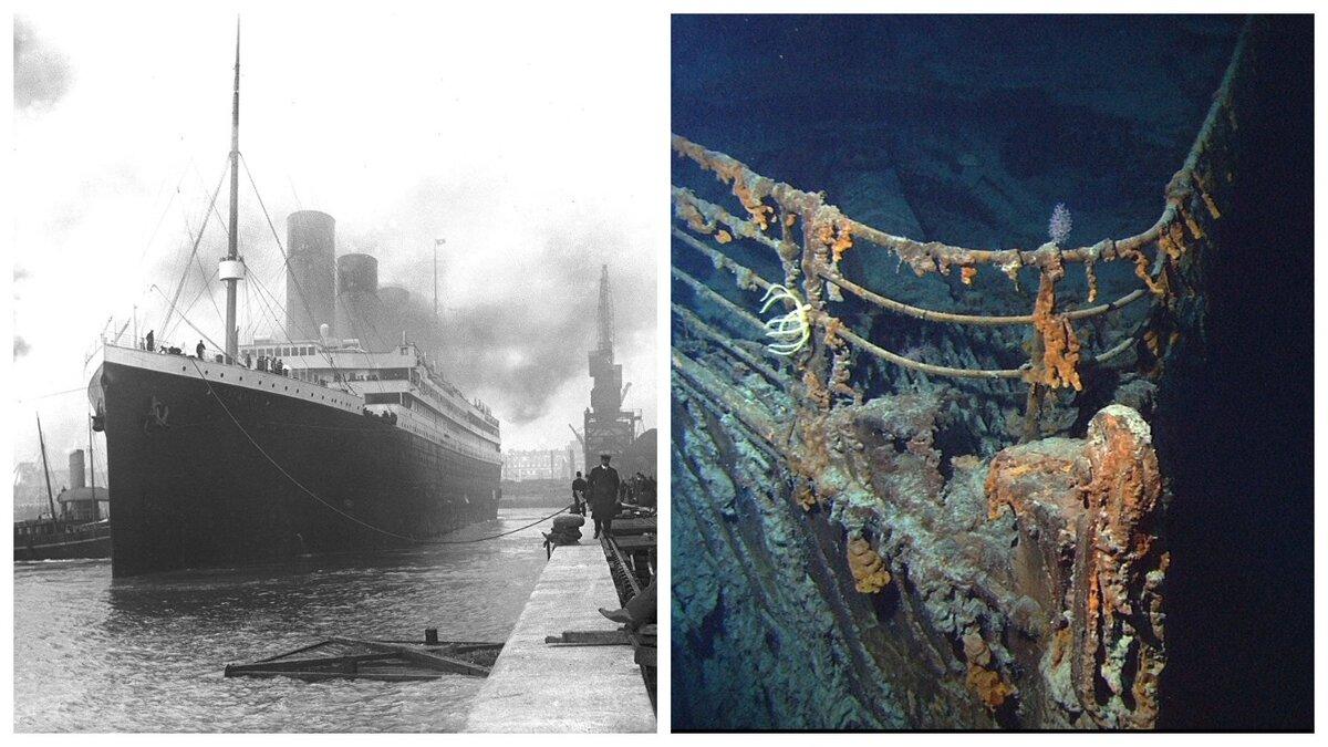  Титаник в своё время был крупнейшим кораблем в мире, но плавать смог не долго: его первое и единственное путешествие началось десятого апреля 1912 года и закончилось спустя четыре дня.-12