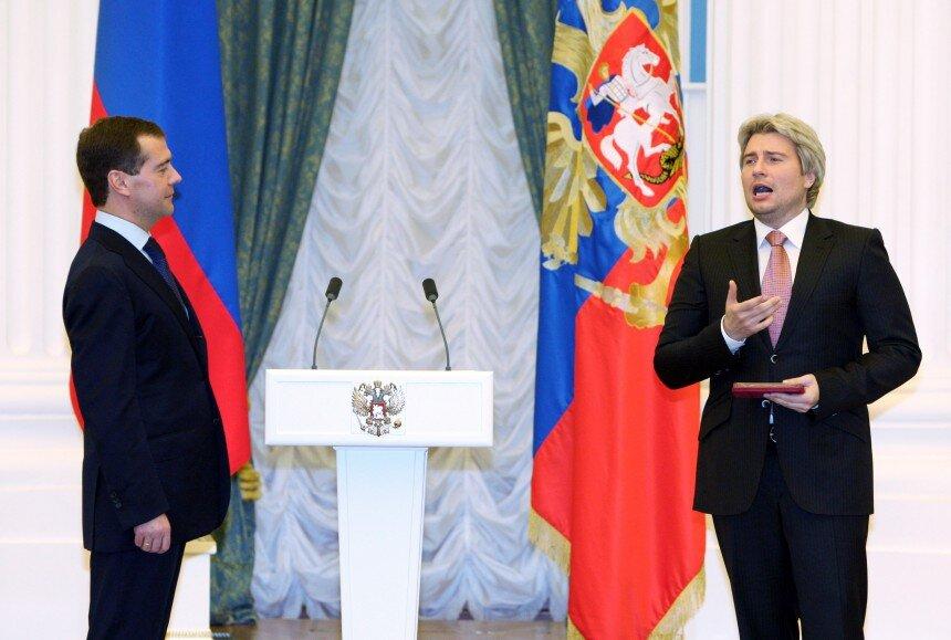 Басков в Кремле на церемонии награждения. Фото Яндекс.Картинки. 