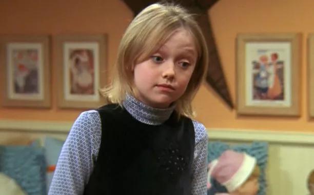 10-летняя Дакота Фаннинг в «Друзьях». 2004 год, 9-й сезон, 14-я серия