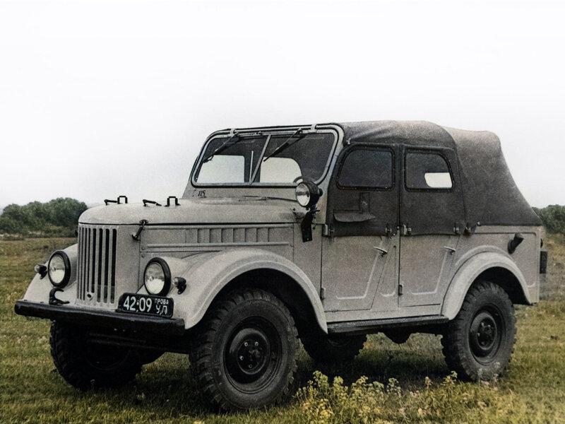 Армейский 5-дверный ГАЗ-69