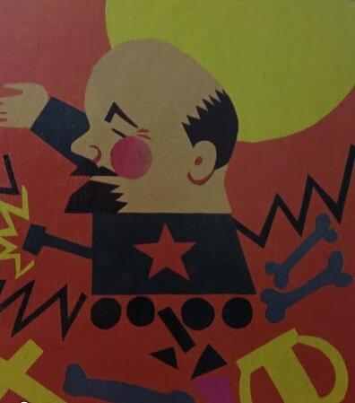 Иллюстрации из книги Юрия Борева XX век в преданиях и анекдотах в 3-х тт. Рекомендую! Ленин указывает направление к коммунизму.