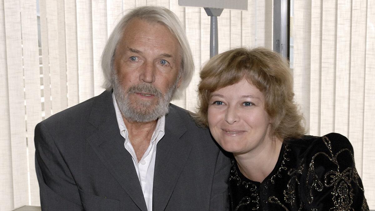 Станислав Любшин с женой Ириной