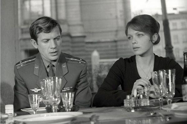 В. Теличкина и Г. Корольков в фильме "Потому что люблю", 1975 год