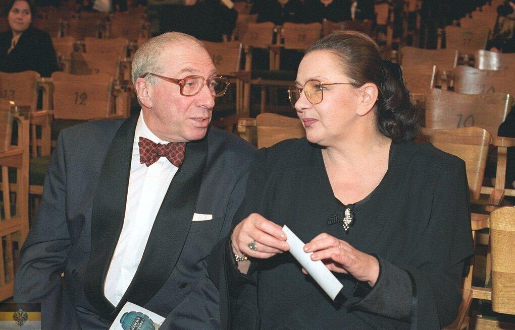 Наталья Тенякова и Сергей Юрский