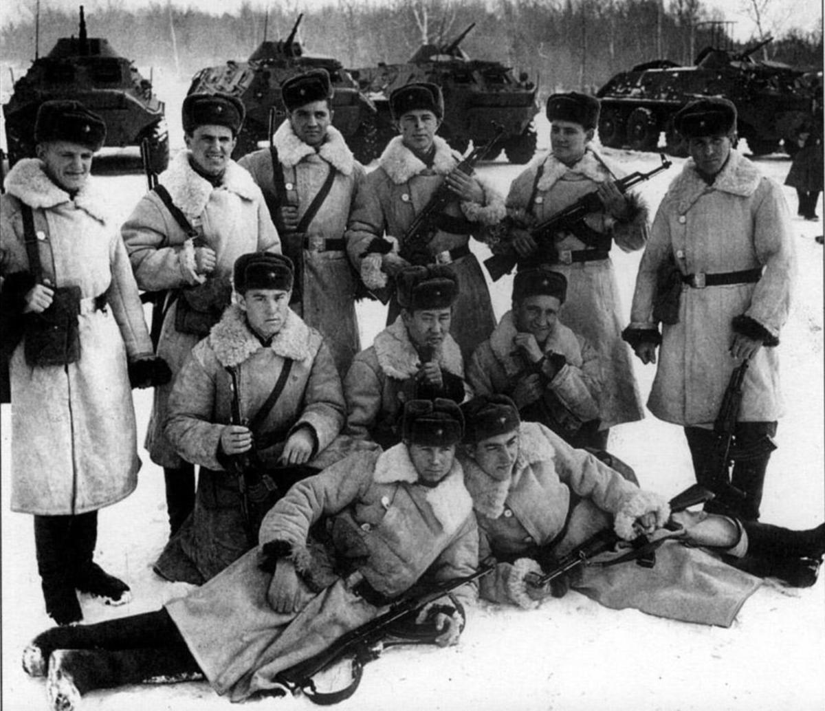 Советские пограничники, которые принимали участие в боях 2 и 15 марта 1969 года