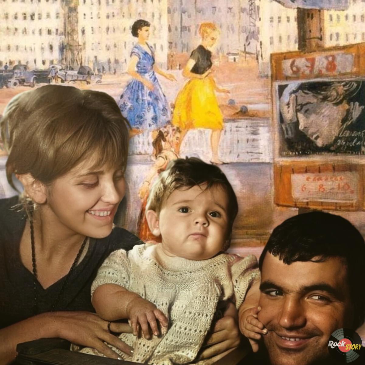 На фотографии: Инна Гулая, Геннадия Шпаликова и их дочь Дарья.