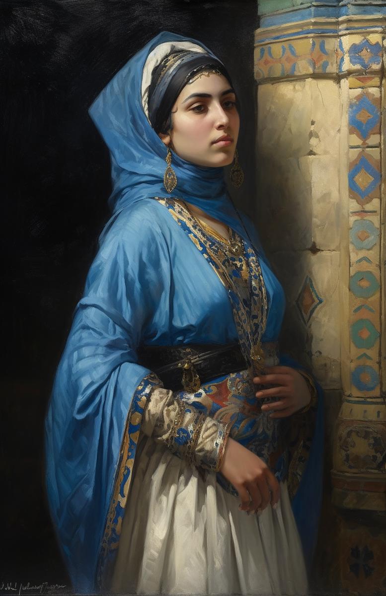 Там могла бы выглядеть любимая женщина султана. Иллюстрация из открытых источников интернета