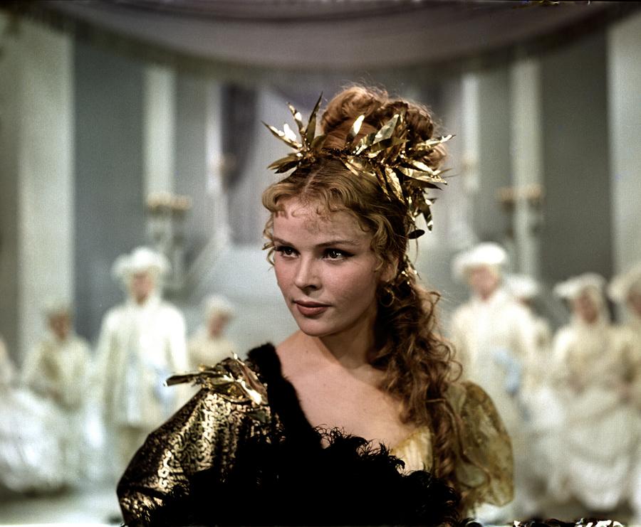 В водевиле "Крепостная актриса", 1963 год