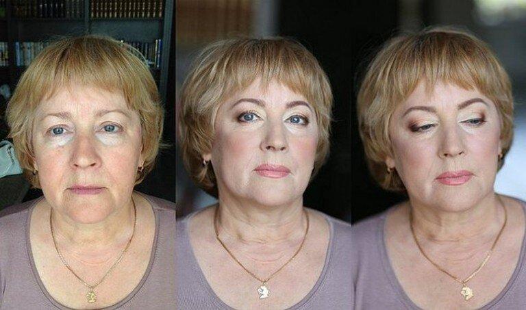 Самой большой ошибкой женщин в возрасте 50+ является то, что они делают макияж точно так же, как делали 20 лет назад.