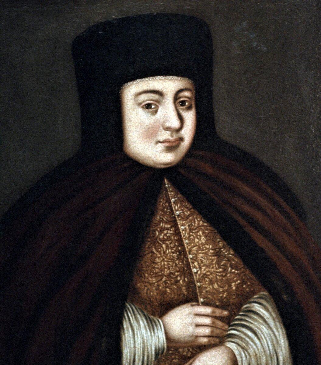 Портрет царицы Натальи Нарышкиной, неизвестный художник, XVII век 