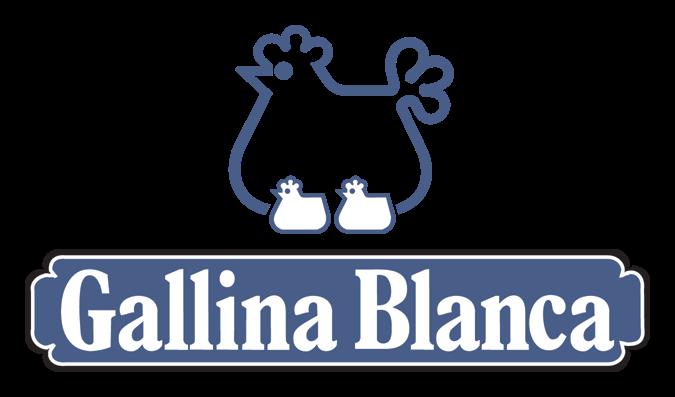Эмблема торговой марки Gallina Blanca.