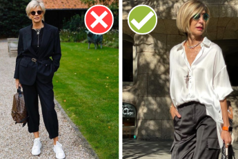 8 вещей, которые стилисты не советуют носить в возрасте 50+